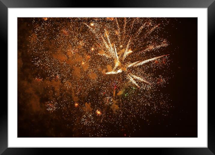 SPARKLE Framed Mounted Print by andrew saxton