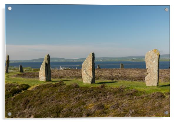 Ring of Brodgar Acrylic by Thomas Schaeffer
