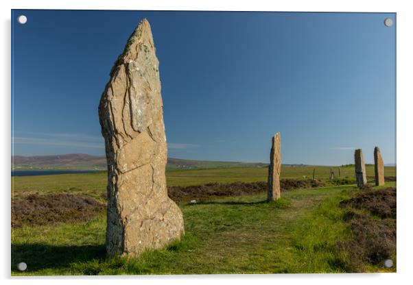 Ring of Brodgar Acrylic by Thomas Schaeffer