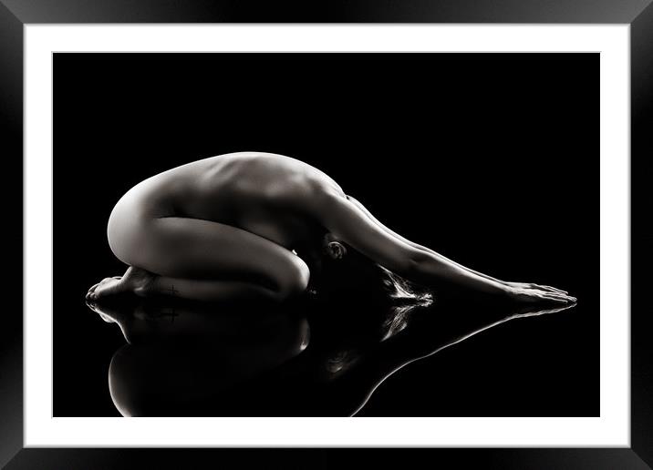 Reflections of D'nell 6 Framed Mounted Print by Johan Swanepoel