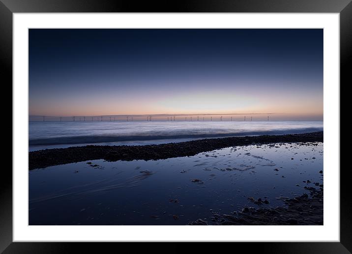 Ghostly Waters Framed Mounted Print by Simon Wrigglesworth