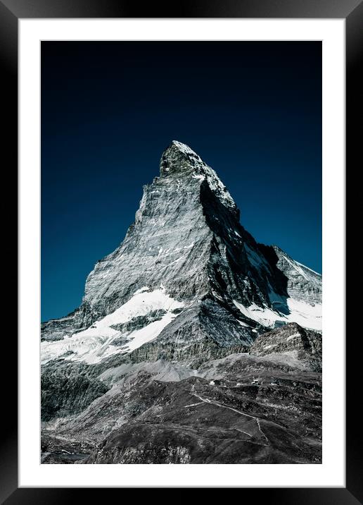 Matterhorn Framed Mounted Print by James Daniel