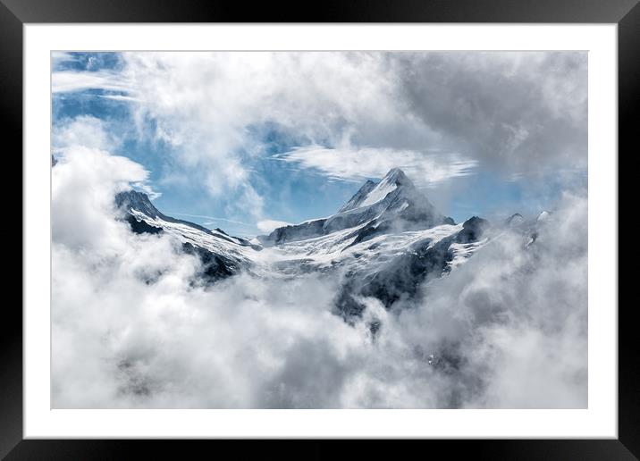 Swiss Alps Framed Mounted Print by James Daniel