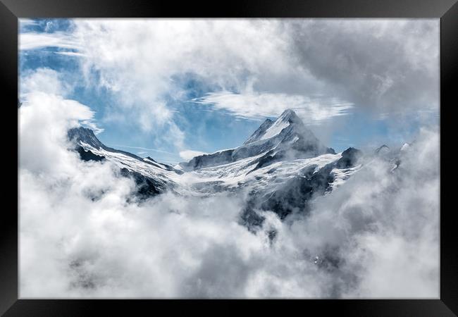 Swiss Alps Framed Print by James Daniel