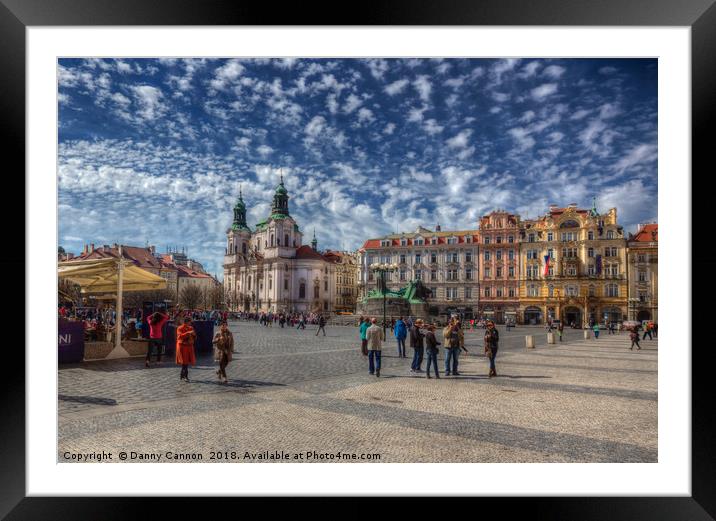 Prague Old Town  Framed Mounted Print by Danny Cannon
