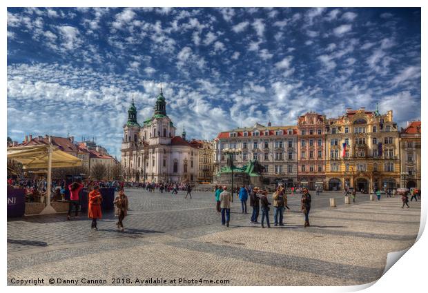 Prague Old Town  Print by Danny Cannon