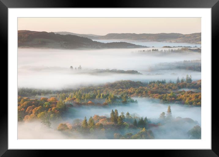 Lake District inversion Framed Mounted Print by Tony Higginson