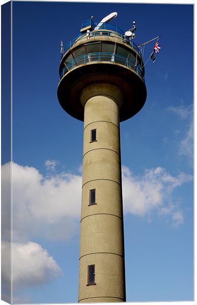 Calshot Tower Canvas Print by Louise Godwin