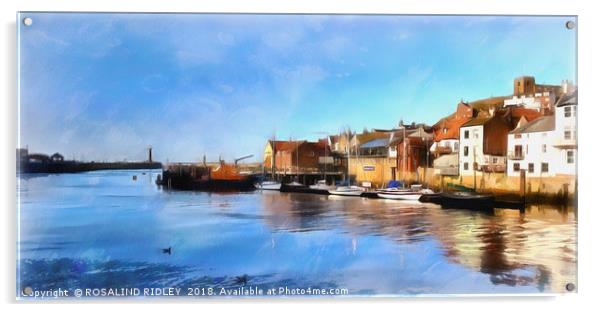 "Arty  Whitby" Acrylic by ROS RIDLEY