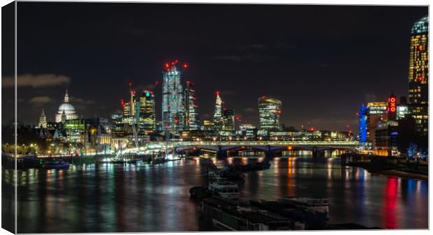 The London Skyline Canvas Print by Andrew Scott