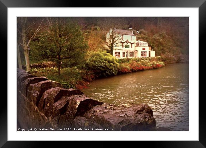 The Millstream Framed Mounted Print by Heather Goodwin