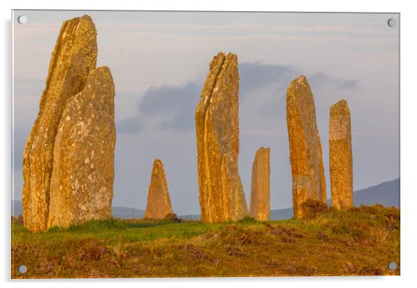 Sunset at the Ring of Brodgar Acrylic by Thomas Schaeffer