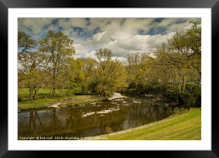 Betws-y-Coed River Framed Mounted Print by Bob Hall