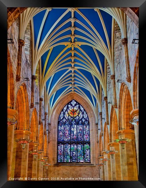 St Giles Cathedral Framed Print by Danny Cannon
