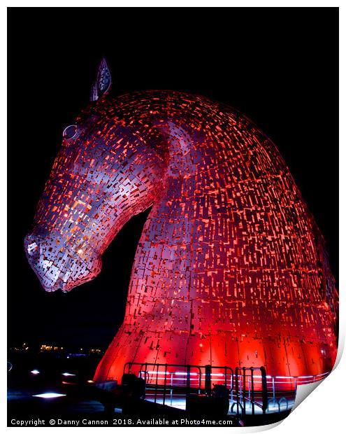 The Kelpies Print by Danny Cannon
