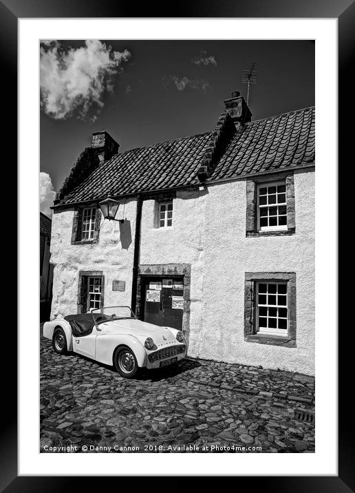 Culross Framed Mounted Print by Danny Cannon