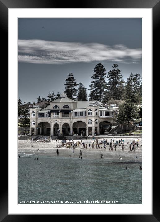 Cottesloe Beach Framed Mounted Print by Danny Cannon