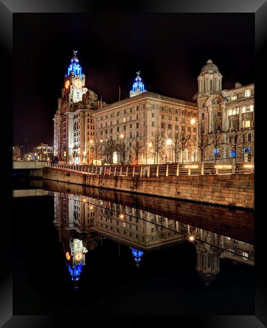 The Three Graces Framed Print by Jason Connolly