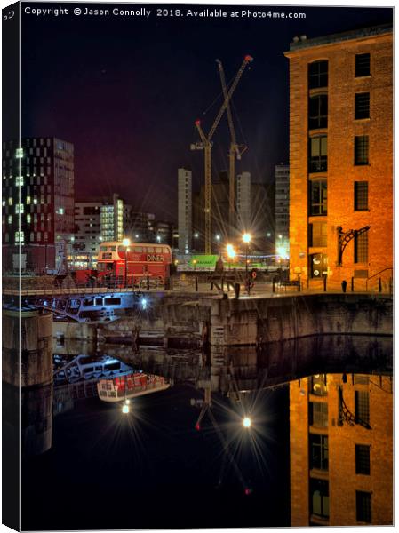 Upside Down At Liverpool. Canvas Print by Jason Connolly