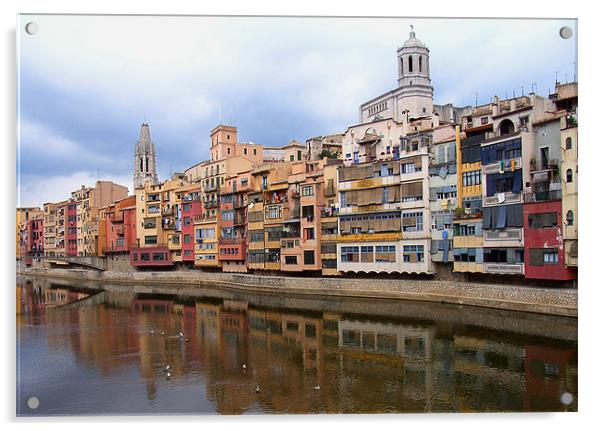 Girona Acrylic by Joyce Storey