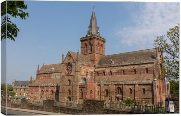 Kirkwall cathedral Canvas Print by Thomas Schaeffer