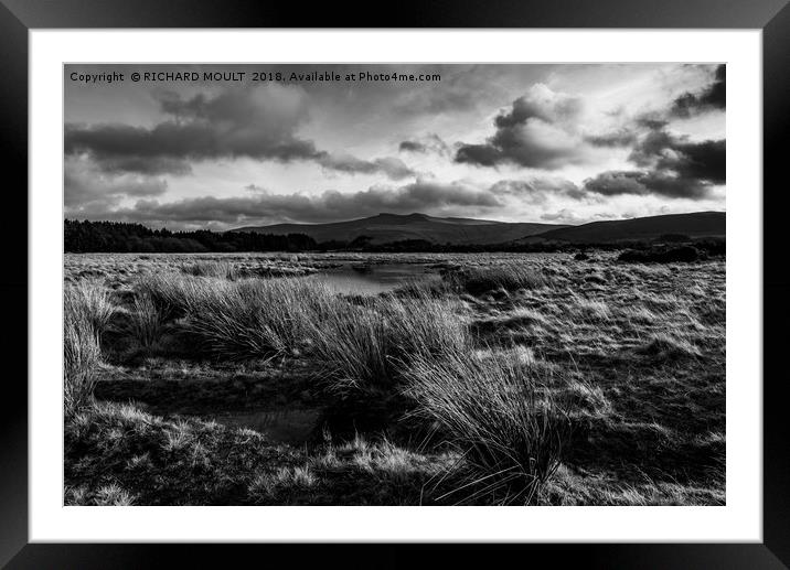 Brecon Beacons Framed Mounted Print by RICHARD MOULT