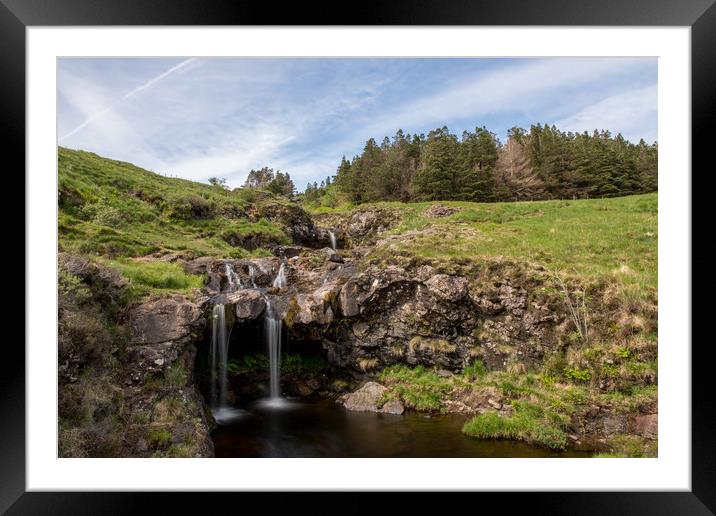 Fairypools in Glenbrittle valley Framed Mounted Print by Thomas Schaeffer