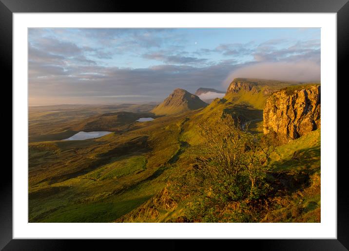 Sunrise at Quiraing Framed Mounted Print by Thomas Schaeffer