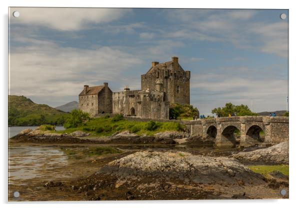 Eilean Donan Castle Acrylic by Thomas Schaeffer