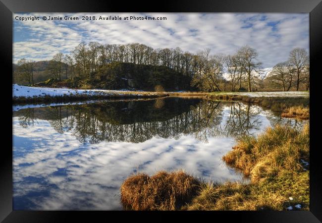 The Brathay Framed Print by Jamie Green