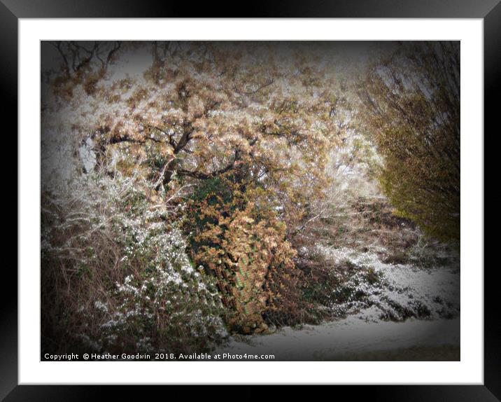 A Winter's Tale Framed Mounted Print by Heather Goodwin