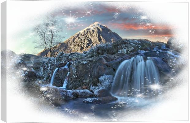 Merry Christmas from Scotland Canvas Print by JC studios LRPS ARPS