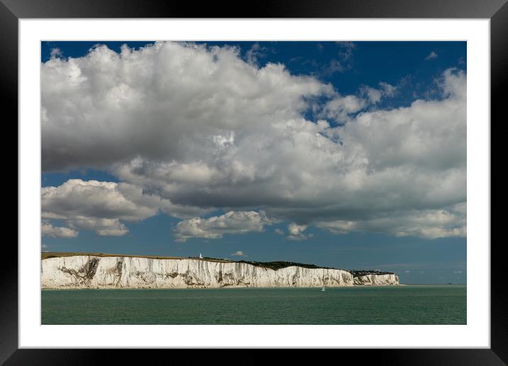 White cliffs of  Dover Framed Mounted Print by Thomas Schaeffer