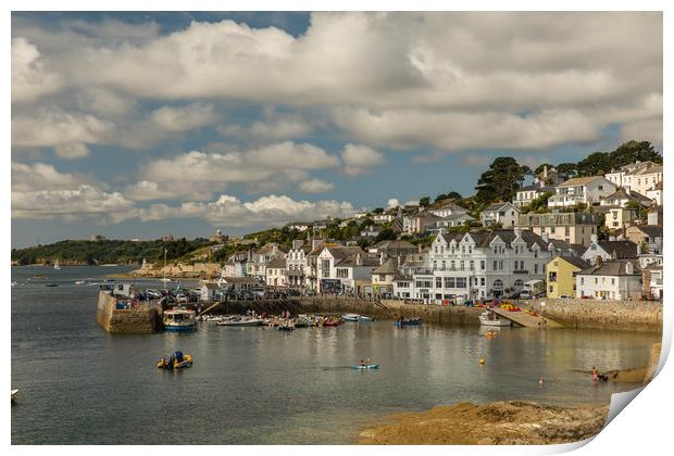 St.Mawes Print by Thomas Schaeffer