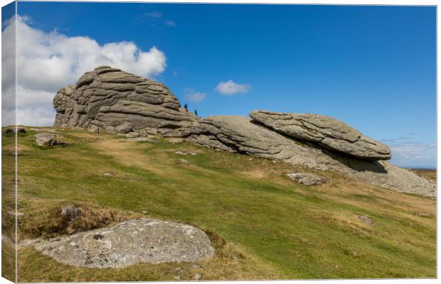 Haythor Rock Canvas Print by Thomas Schaeffer