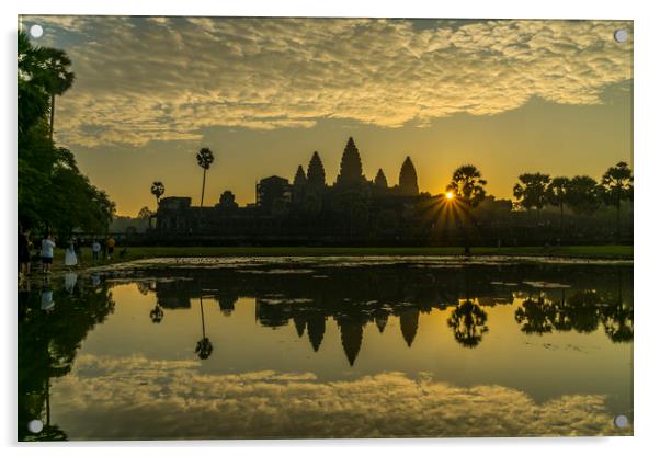 Angkor Wat Acrylic by peter schickert