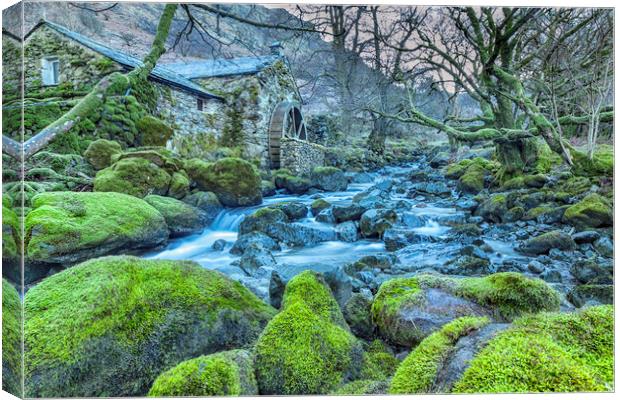The Old Watermill  Canvas Print by James Marsden