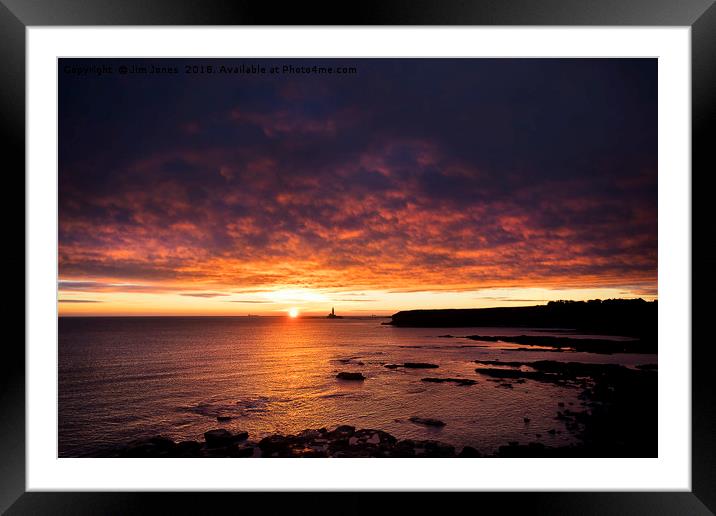 Here Comes Christmas Morning Framed Mounted Print by Jim Jones