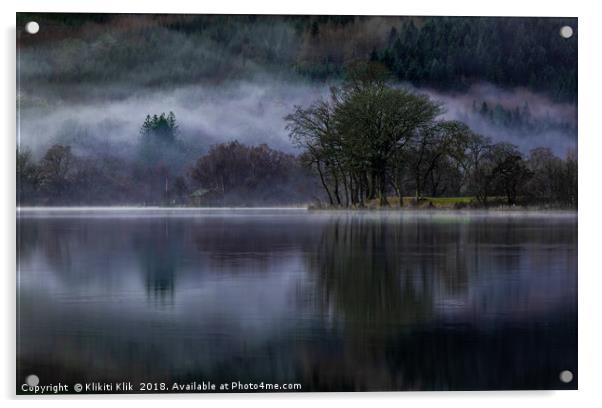 Loch Ard Acrylic by Angela H