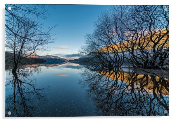 Loch Lomond, Argyll & Bute Acrylic by James Daniel