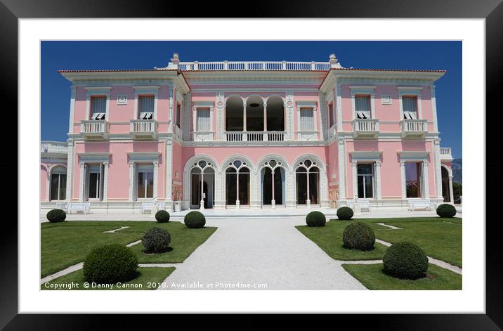 Villa Ephrussi de Rothschild Framed Mounted Print by Danny Cannon
