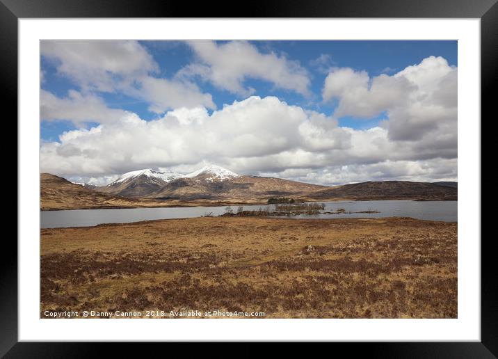 On The Way to Glencoe Framed Mounted Print by Danny Cannon