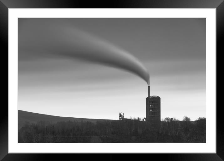 Cement works Framed Mounted Print by Tony Higginson