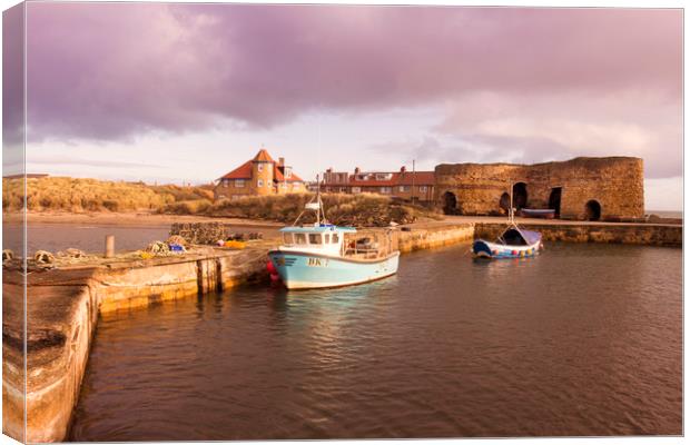 Beadnell Canvas Print by Northeast Images