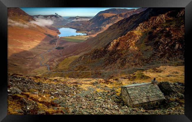 Warnscale Bothy, Buttermere, Lake District Framed Print by Ben Savage
