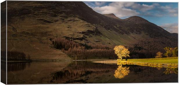 Buttermere Sentinel #2 Canvas Print by Paul Andrews
