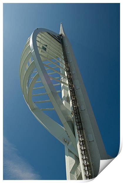 Spinnaker Tower, Portsmouth Print by Geoff Storey