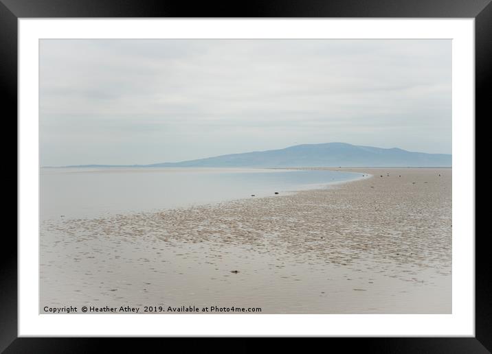 Solway Stillness Framed Mounted Print by Heather Athey