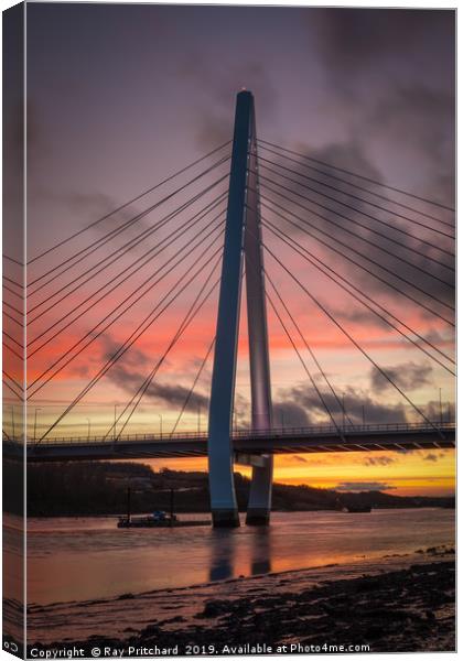 The Northern Spire at Sunset Canvas Print by Ray Pritchard