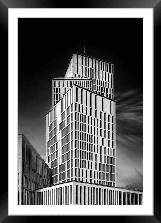 Malmo Live Building Blocks Fine Art Edit Framed Mounted Print by Antony McAulay